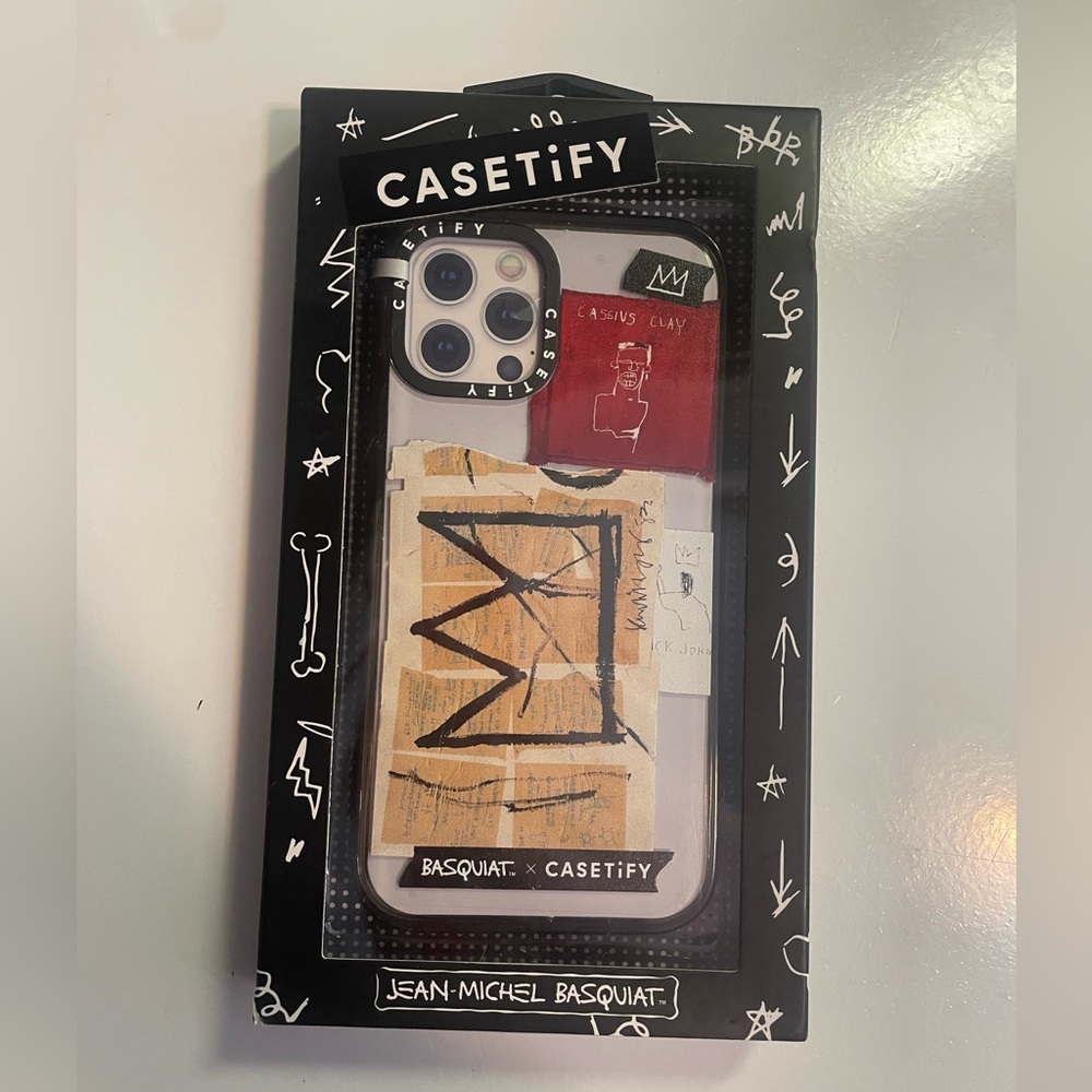 Basquiat x Casetify IPhone 12 phone case